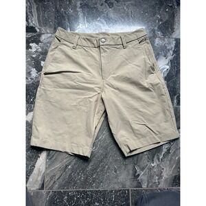 Lululemon Shorts Mens 30 Commission Classic‎ 9" Inseam Beige Stretch M7AO2S